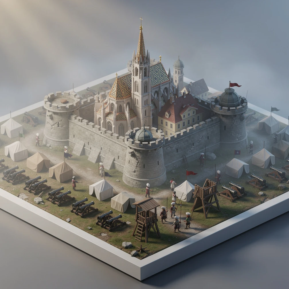 Historical artwork depicting the Siege of Vienna